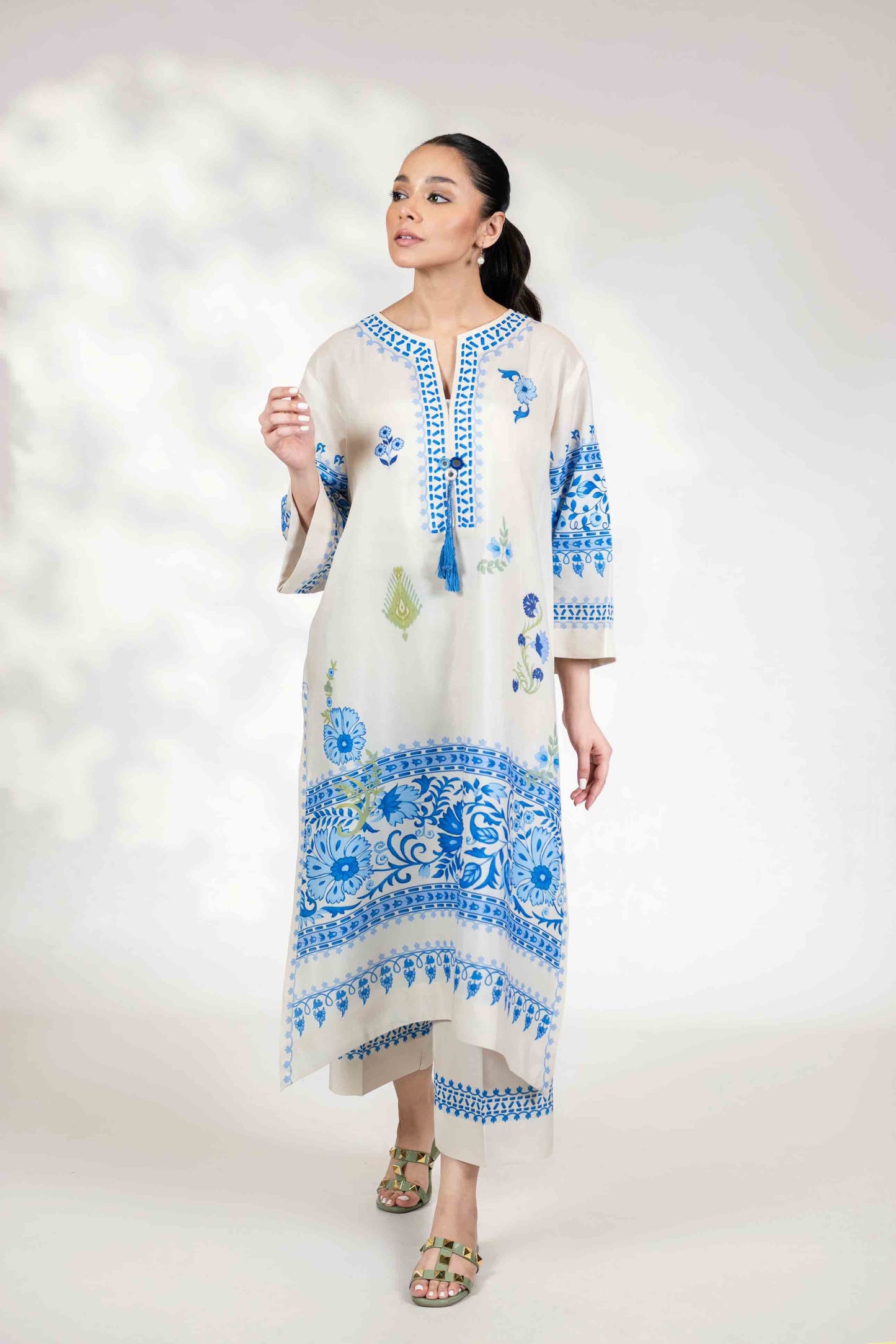 Co-ord Set - J6103_Blue