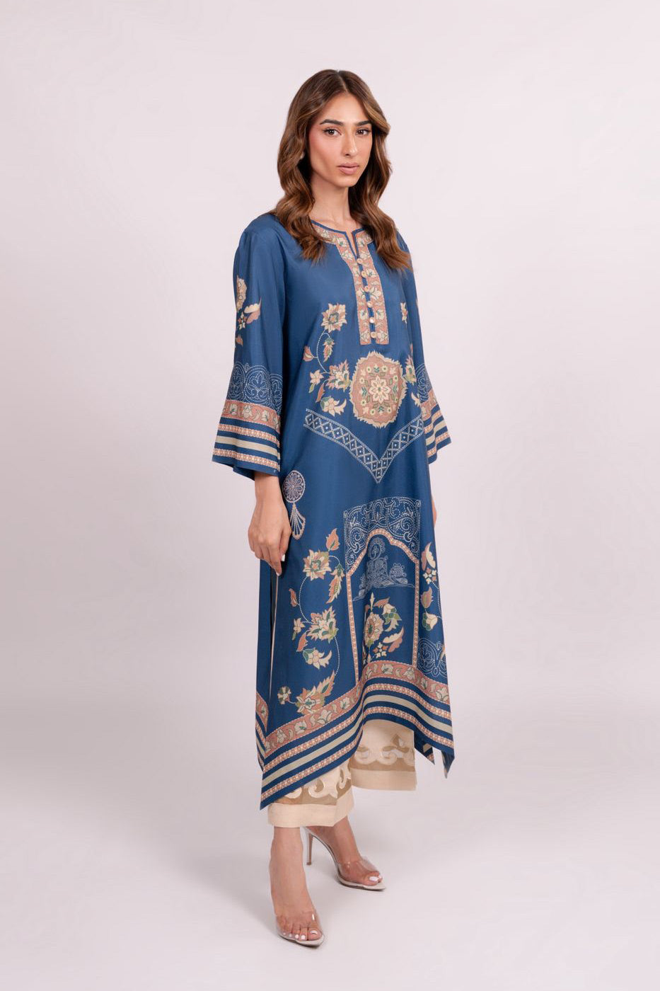 Co-ord Set - J6107_Blue