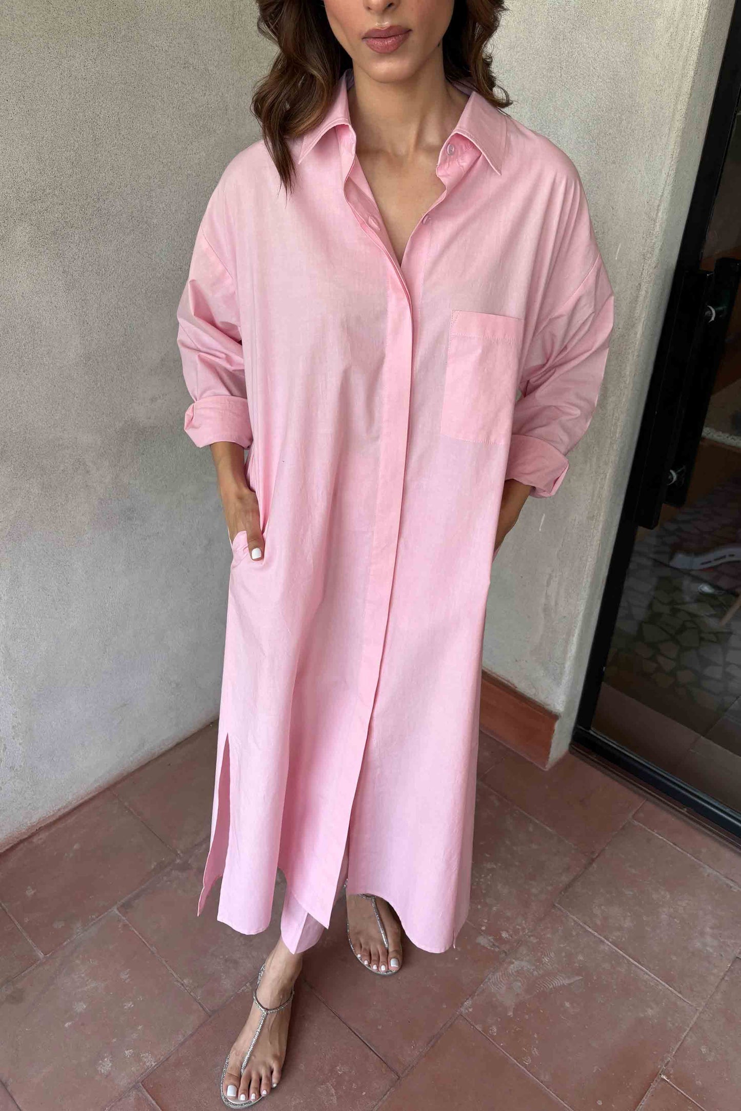 Co-ord Set - J7089_Pink