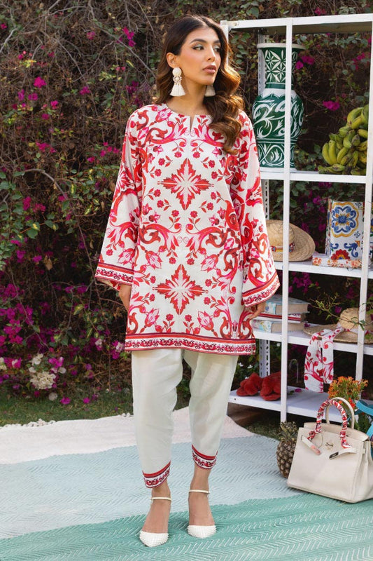Printed Pakistani Coord Set in Wholesale