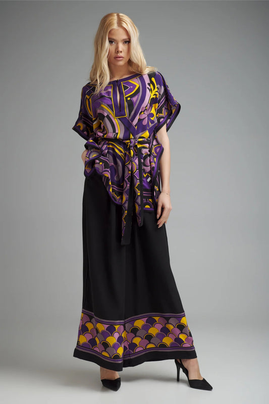 Elegant Afrocentric Palazzo Set – A Bold Fashion Statement