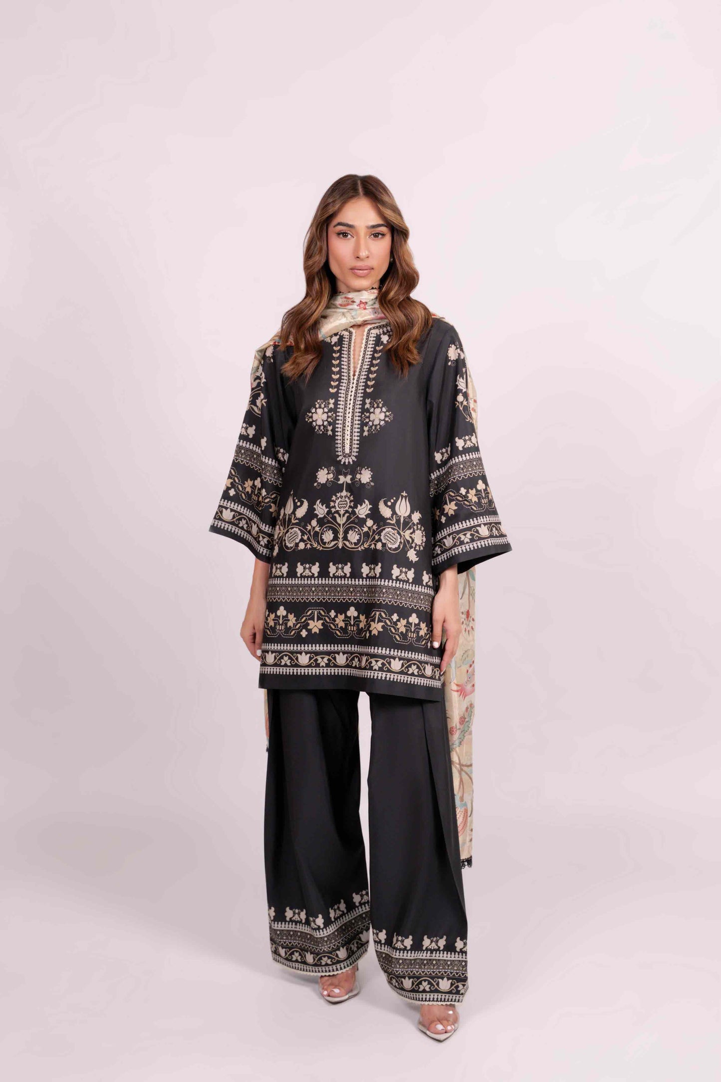 Co-ord Set - J6090_Black