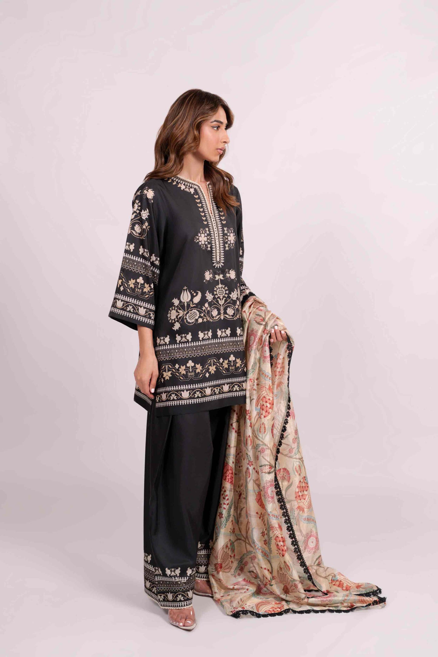 Co-ord Set - J6090_Black