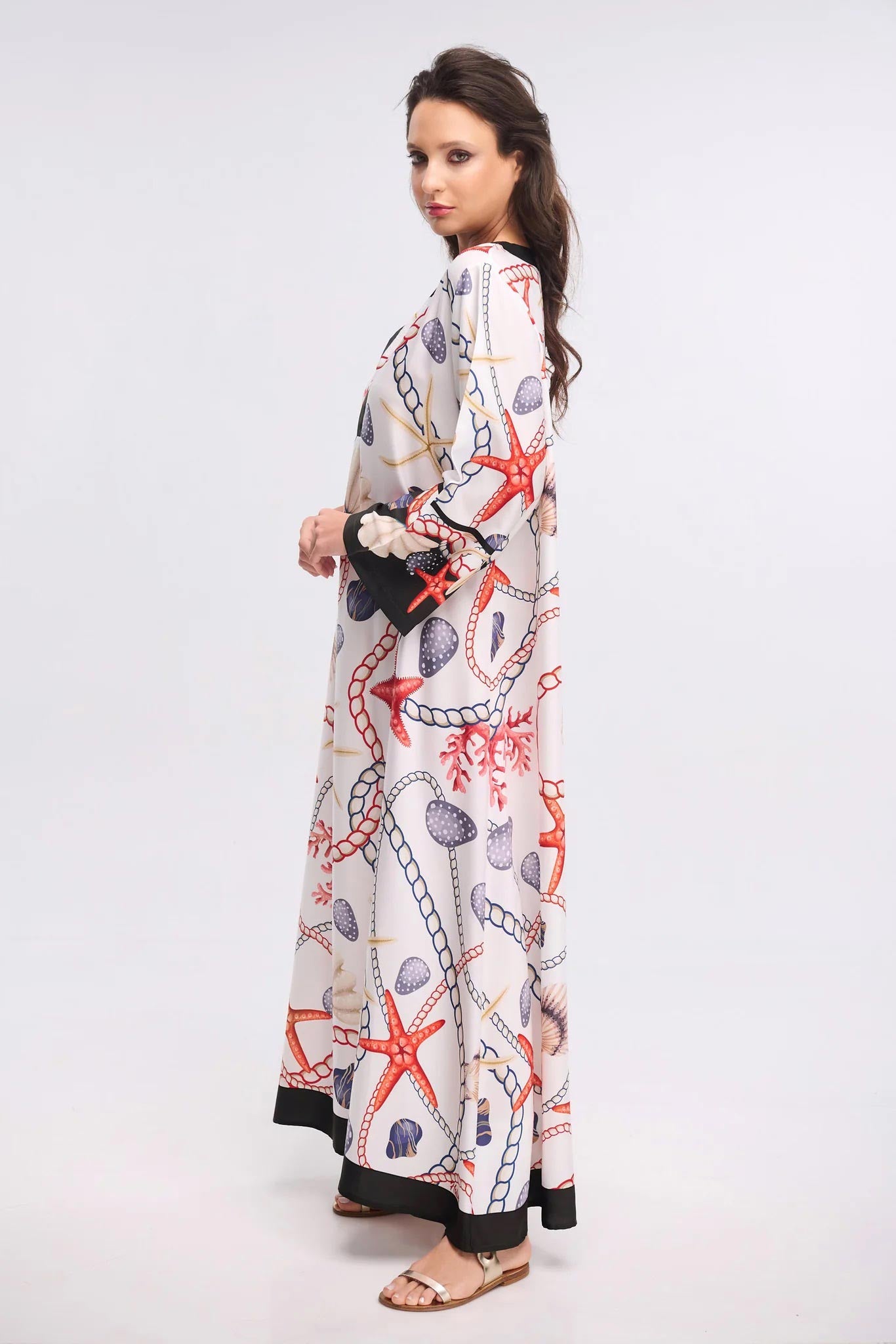 Stylish-Oceanic-Print-Kaftan-for-Casual-Wear-4