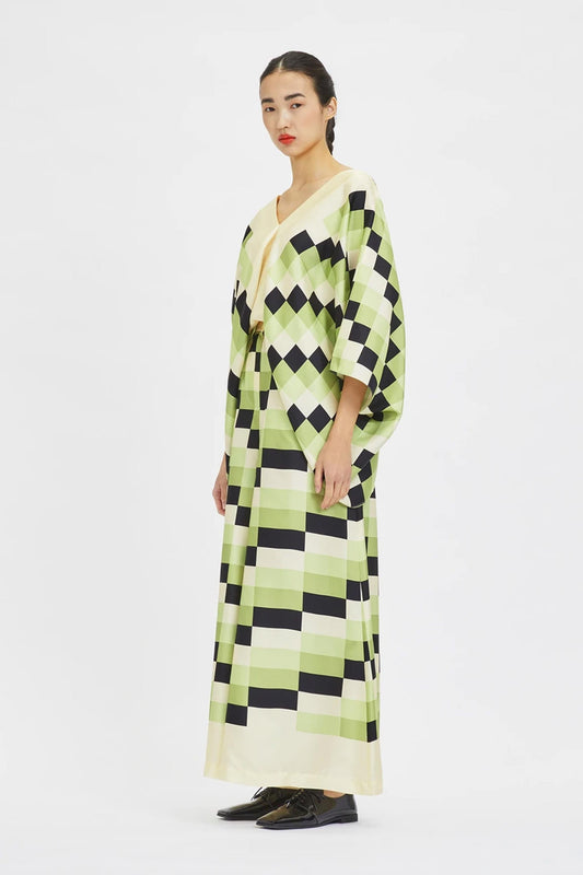 Womens Co ord Set With Luxurious Hue Colors Geometric Pattern  Which Can Be Wear For Any Occasion