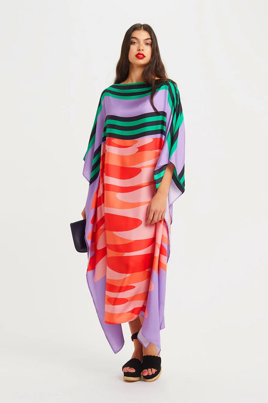 Luxurious Design Womens Soft Silk Premium Kaftan