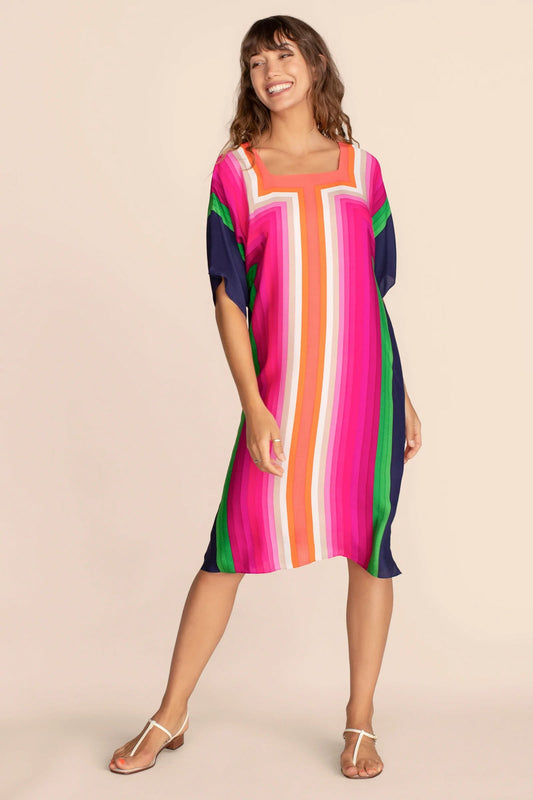 Womens Wear Kaftan With Beautiful Hue Print